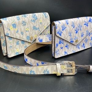 24HR DROP ⬇️ Michael Kors Floral Logo Belt Bag (choice of 1)